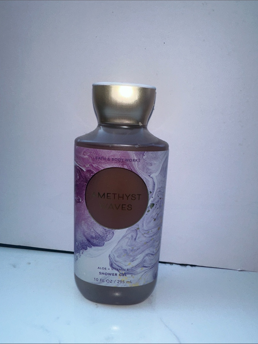 Bath & Body Works Amethyst Waves Shower Gel - Purple & Gold